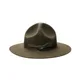 X047 US Marine Corps Erwachsene Wolle Fedora Hüte Einstellbare Größe Woolen Armee Grüne Hüte Fedora