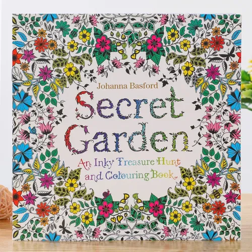 Montessori Spielzeug geheimen Garten Malbuch Erwachsenen Erwachsenen Stress abbau handgemaltes