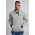 Kapuzensweatshirt BLEND "BLEND BHMarius - 20714418 ME" Gr. l, grau (stone mi) Herren Sweatshirts