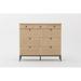 6 rattan Drawer Dresser with 3 wood drawer for Bedroom