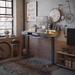 FEZIBO/Home Office Furniture/Brown&Black/Wood/Standing Desk/Desks