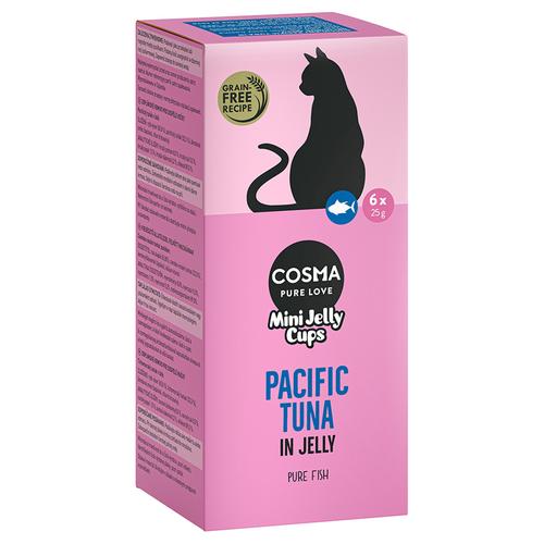 24x 25g Cosma Mini Jelly Snack Pazifikthunfisch für Katze