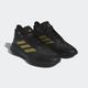 Basketballschuh ADIDAS PERFORMANCE "BOUNCE LEGENDS" Gr. 42, schwarz (carbon, gold metallic, core black) Schuhe Basketballschuhe