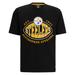 Men's BOSS X NFL Black Pittsburgh Steelers Trap T-Shirt