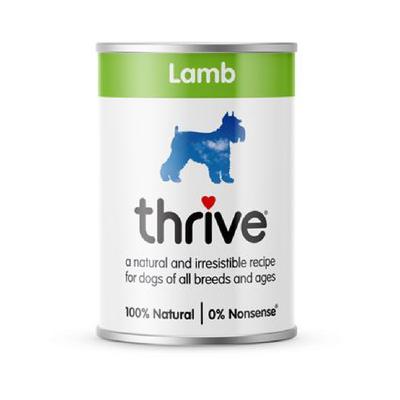 12x400g Lamb Complete dog thrive Wet Dog Food