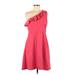 Maje Casual Dress: Pink Solid Dresses - Women's Size Large
