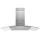 Hotpoint PHGC9.4FLMX 90Cm Curved Glass Hood