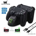 DATA FROG PS4 Charging Station Controller Charger For Wireless PS4 USB Dual Dock Station For