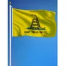 60x90cm 90x150 Gadsden Flagge Banner Wandteppich