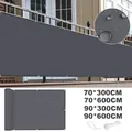 Balkon Sichtschutz Abdeckung Zaun Terrasse wasserdicht Schatten Stoff 70% UV-Schutz Schild Deck