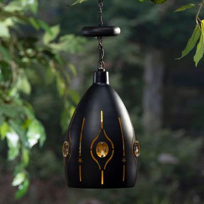 Sullivan Solar Hanging Lamp Black , Black