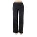 My Michelle Dress Pants - High Rise Straight Leg Boyfriend: Black Bottoms - Women's Size 11