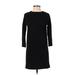 Cos Casual Dress - Shift: Black Solid Dresses - Women's Size 2