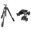 Manfrotto MT190XPRO4 Aluminum Tripod Kit with 056 3D Junior Head MT190XPRO4