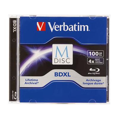 Verbatim M DISC BDXL 100GB 4x Blu-ray Discs (Jewel...