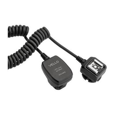 Vello Off-Camera TTL Flash Cord for Nikon Cameras (1.5') OCS-NK15