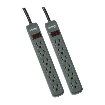 Minuteman MMS362P 6-Outlet Surge Protector Twin Pa...