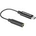 Saramonic SR-C2003 3.5mm TRS Female to USB-C Adapter Cable for Mono/Stereo Audio to U SR-C2003