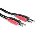 Hosa Technology Dual 1/4" TRS Male to Dual 1/4" TRS Male Stereo Audio Cable (10') CSS-203