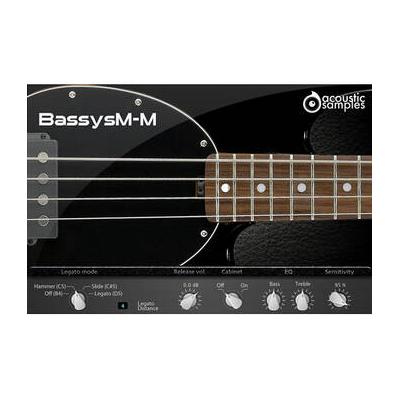 acousticsamples Bassysm-M Stingray Bass Virtual Instrument Software (Download) BASSYSM-M