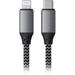 Satechi USB Type-C Male to Lightning Male Cable (0.8') ST-TCL10M