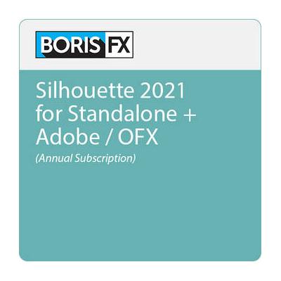 Boris FX Silhouette for Standalone + Adobe/OFX Bundle (Annual Subscription) SFX-S