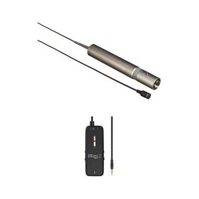 Sony ECM-44B Omnidirectional Lavalier Microphone Kit with Mic Interface for Smar ECM44B