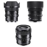 Sigma 24mm, 35mm, and 65mm f/2 DG DN Contemporary Lenses Kit for Sony E 403965