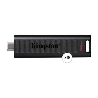 Kingston 256GB DataTraveler Max USB 3.2 Gen 2 Type-C Flash Drive (10-Pack) DTMAX/256GB