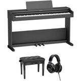 Roland RP107 88-Key Digital Piano Kit with Bench and Headphones (Black) RP107-BK