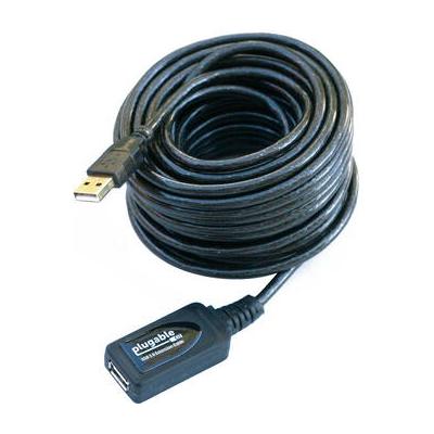 Plugable USB 2.0 Active Extension Cable (32') USB2...