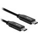 Rocstor USB-C 2.0 Male Charging Cable (6.6', Black) Y10C288-B1