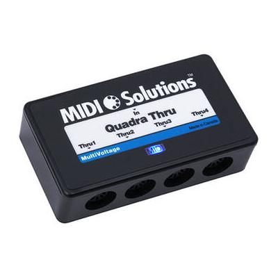 MIDI Solutions MultiVoltage Quadra Thru 1x4 Active...