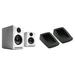 Audioengine A2+ Wireless Bluetooth Speaker System with DS1 Desktop Stands Kit (Hi-Gloss A2+BT-US-WHT