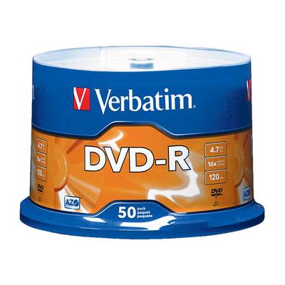 Verbatim DVD-R 4.76GB 16x (50-Pack) 95101