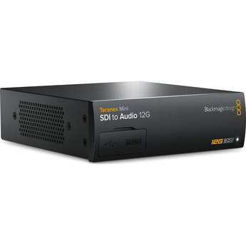 Blackmagic Design Used Teranex Mini SDI to Audio 12G Converter CONVNTRM/CA/SDIAU