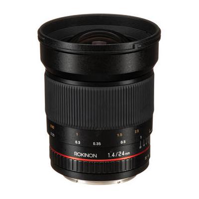 Rokinon Used 24mm f/1.4 ED AS UMC Wide-Angle Lens for Canon RK24M-C