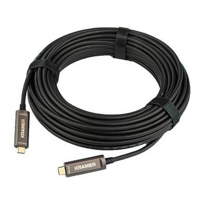 Kramer Used USB 3.1 Gen 2 Type-C Male to Type-C Male Fiber Optic Cable (25') CP-AOCU31/CC-25