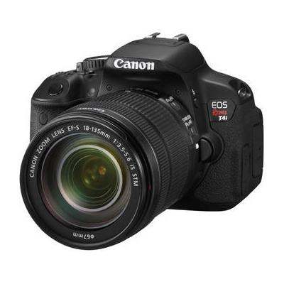 Canon Used EOS Rebel T4i Digital Camera with EF-S 18-135mm f/3.5-5.6 IS STM Lens 6558B005