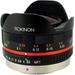 Rokinon Used 7.5mm f/3.5 Ultra Wide-Angle Fisheye Lens for Micro 4/3 (Black) FE75MFT-B