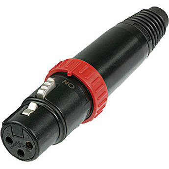 Neutrik NC3FXS-B 3-Pole Female Cable Connector NC3FXS-B