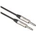 Canare Star Quad 1/4" TRS Male to 1/4" TRS Male Cable (Black, 6') CATRSM006