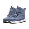 Stiefel PUMA "PUMA Evolve Stiefel Jugendliche", Kinder, Gr. 33, blau (inky blau persian weiß), Obermaterial: Textil, Synthetik; Futter: Textil; Innensohle: Textil; Laufsohle: Gummi, Schuhe