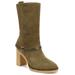 Franco Sarto Paxton - Womens 9 Green Boot Medium