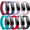 Bracelet de sport coloré en silicone souple bracelet de montre de remplacement grand bracelet