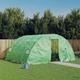 vidaXL Serre avec cadre en acier vert 20 m² 5x4x2,3 m