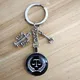 DIY Anwalt Keychain Gerechtigkeit Skala Keychain Beurteilen Gerechtigkeit Hammer Keychain Gesetz