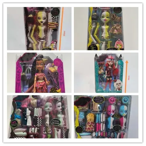 Echtes Bratzdoll Bratzillaz Puppe Schalter EINE Hexe mit Zubehör Original Mode Puppe Sammeln Puppe