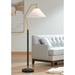 Possini Euro Rook 66" Chairside Arc Floor Lamp with Dimmer