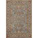 All-Over Gray Oushak Oriental Accent Rug Handmade Wool Carpet - 3'4" x 5'2"